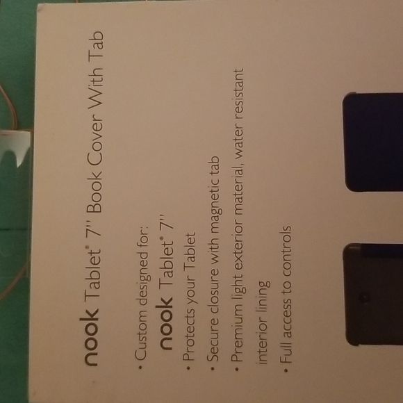 Nook Tablet 7" Cover with Tab - Picture 4 of 7